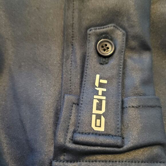 ECHT Blue Cargo Style Athletic Hiking Walking Women's Leggings Small - Picture 7 of 7